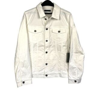 NEW G/Fore G4 Men's Large Retro‎ Trucker Style Corduroy Jacket Snow White $255